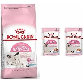 Royal Canin Mother Babycat Yavru 4 kg Kuru Kedi Maması + 2 Adet Kitten Pouch Yaş Mama