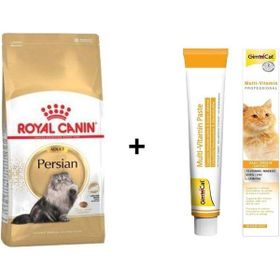 Royal Canin Persian 2 kg Yetişkin Kedi Maması + Gimcat 100 gr Multivitamin
