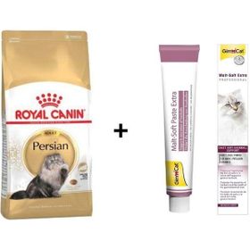 Royal Canin Persian 4 kg Yetişkin Kedi Maması + Gimcat 100 gr Malt