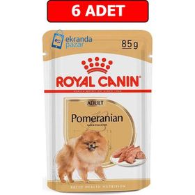 Royal Canin Pomeranian 6x85 gr Pomeranian Adult Pouch Yaş Köpek Maması