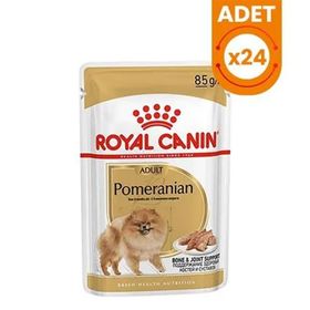 Royal Canin Pomeranian Adult 24x85 gr Pouch Konserve Köpek Maması