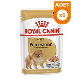 Royal Canin Pomeranian Adult Pouch 6x85 gr Konserve Köpek Maması