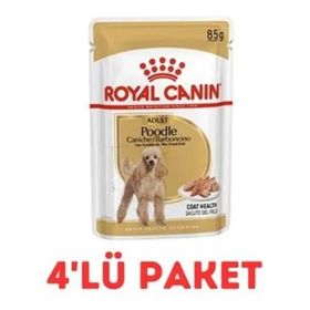 Royal Canin Poodle 4x85 gr Yetişkin Pouch Yaş Köpek Maması