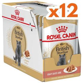 Royal Canin Pouch British Shorthair Irkına Özel 12x85 gr Yaş Kedi Maması