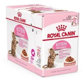 Royal Canin Pouch Gravy Kitten Sterilised 12x85 gr Yaş Yavru Kısır Kedi Maması