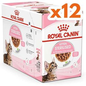 Royal Canin Pouch Gravy Kitten Sterilised 12x85 gr Yaş Yavru Kısır Kedi Maması