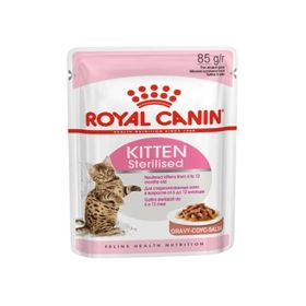 Royal Canin Pouch Gravy Kitten Sterilised 12x85 gr Yaş Yavru Kısır Kedi Maması