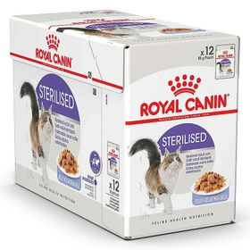 Royal Canin Pouch Jelly Sterilised Kısırlaştırılmış 12x85 gr Yaş Kedi Maması