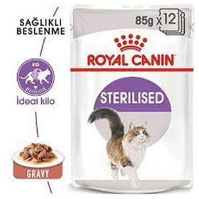 Royal Canin Pouch Sterilised Jelly Kısırlaştırılmış Kedi Konservesi