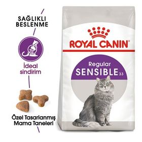 Royal Canin Sensible 33 Hassas Sindirim Sistemli Kediler İçin Yetişkin 10 kg Kedi Maması