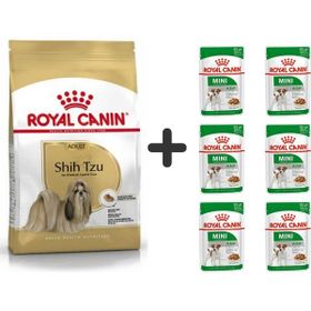 Royal Canin Shih Tzu 1.5 kg Yetişkin Köpek Maması + 6 Adet Yaş Mama
