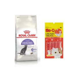 Royal Canin Sterilised 37 Kısırlaştırılmış 2 kg Kedi Maması + Meo Yengeçli Ödül