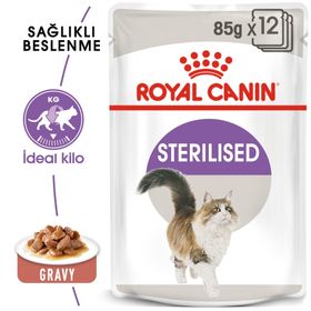 Royal Canin Sterilised 85 gr Gravy Kısırlaştırılmış Kediler İçin Konserve