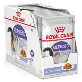 Royal Canin Sterilised Jelly Kısırlaştırılmış 24x85 gr Yaş Kedi Maması