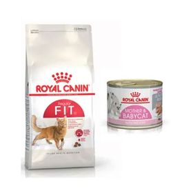 Royal Canin Yetişkin Fit 32 Kedi Maması 4 kg + Motherbaby Kedi Yaş Maması