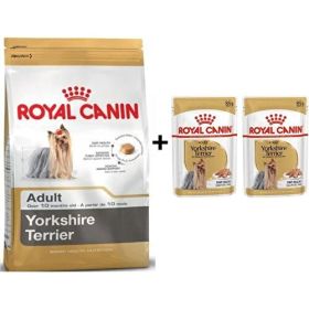 Royal Canin Yorkshire Terrier 1.5 kg Köpek Maması + 2 Adet Yaş Mama