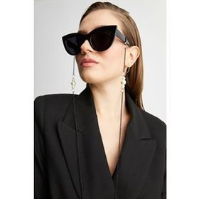 Royal Club de Polo Barcelona Cat Eye Siyah Kadın Güneş Gözlüğü