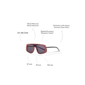 Royal Eyewear RE8763 Kahverengi Unisex Güneş Gözlüğü