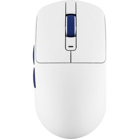 Royal Kludge M30 White Blue 1K Hz Kablosuz Gaming Mouse