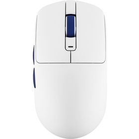 Royal Kludge M30 White Blue 1K Hz Kablosuz Gaming Mouse