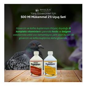 Royal Pigeotonic Pigeorex 2'li 500 ml Tamamlayıcı Yem Seti