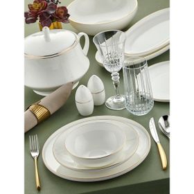 Royal RL01-110 London Bolivia Gold 60 Parça Yemek Takımı