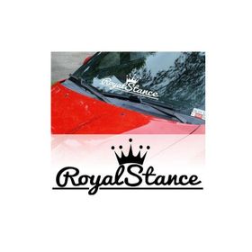 Royal Stance Ön Cam Oto Sticker