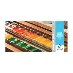 Royal Talens Van Gogh Cold Press 300 gr 21x42 cm 12 Yaprak Sulu Boya Blok