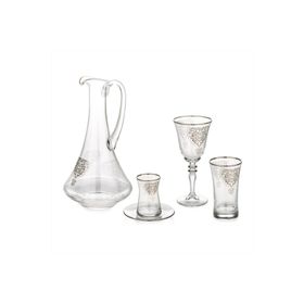 Royal Victoria Tiffany Platin Lüks 49 Parça Bardak Seti