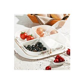 Royal Windsor Melamin 4 Bölmeli Kapaklı Kahvaltılık