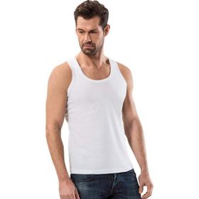 Royaleks 1151A Kalın Askılı Beyaz Klasik Erkek Atlet