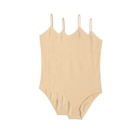 Royaleks 2 Adet Ten İp Askılı Kadın Çıtçıtlı Body