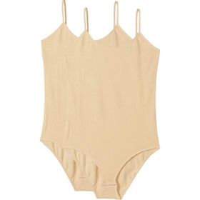 Royaleks 2 Adet Ten İp Askılı Kadın Çıtçıtlı Body