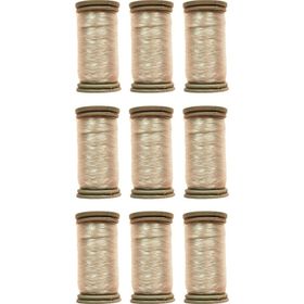 Royaleks 200 mt 9 Adet Şeffaf Boncuk Hayalet Düğme İpi