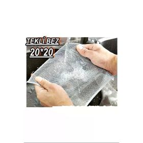 Royaleks 20x20 cm Tekli Metal Bez