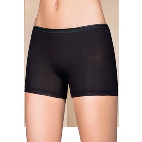 Royaleks 2101B Siyah Likralı Kadın Boxer