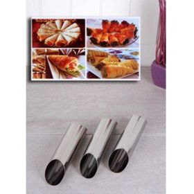 Royaleks 3 Adet Çelik Korneo Hamur Kalıbı