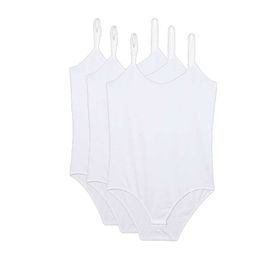 Royaleks 3 Adet İp Askılı Beyaz Kadın Çıtçıtlı Body