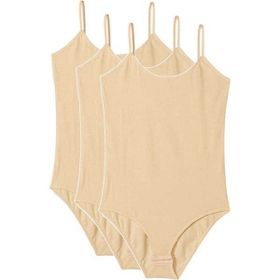 Royaleks 3 Adet İp Askılı Ten Kadın Çıtçıtlı Body