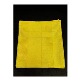 Royaleks 42x68 cm Sarı Dekoratif Cam Bezi