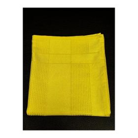 Royaleks 42x68 cm Sarı Dekoratif Cam Bezi