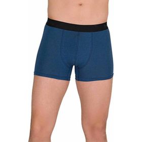 Royaleks 4476B İndigo Pamuk Modal Likralı Esnek Erkek Boxer