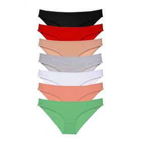 Royaleks 7 Adet Set 1 Süper Eko Set Likralı Kadın Slip Külot
