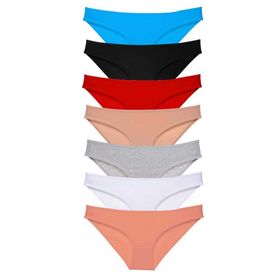 Royaleks 7 Adet Set 1 Süper Eko Set Likralı Kadın Slip Külot