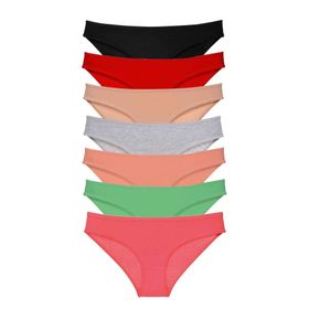 Royaleks 7 Adet Set 4 Süper Eko Set Likralı Kadın Slip Külot