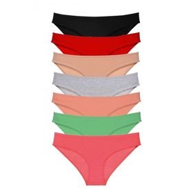 Royaleks 7 Adet Set 4 Süper Eko Set Likralı Kadın Slip Külot