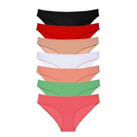 Royaleks 7 Adet Set 5 Süper Eko Set Likralı Kadın Slip Külot