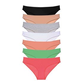 Royaleks 7 Adet Set 7 Süper Eko Set Likralı Kadın Slip Külot