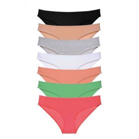 Royaleks 7 Adet Set 7 Süper Eko Set Likralı Kadın Slip Külot