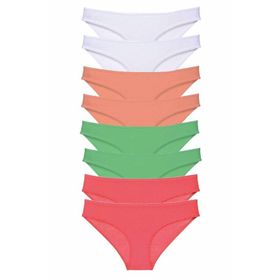 Royaleks 8 Adet 527 Süper Eko Set Likralı Kadın Slip Külot